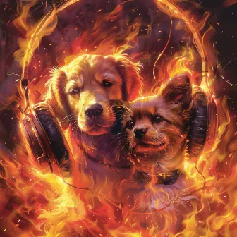 Fire's Comfort: Soothing Sounds for Pets by Complete Rest