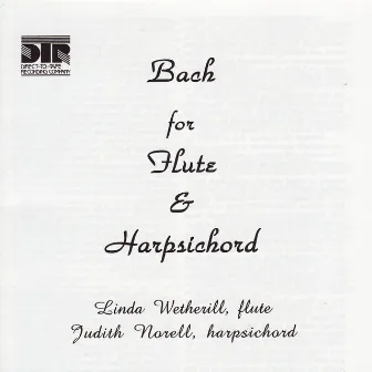 Bach for Flute & Harpsichord by Linda Wetherill