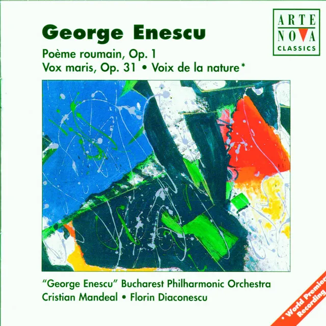 Enescu: Poème Roumain/Vox Maris/Voix De La Nature