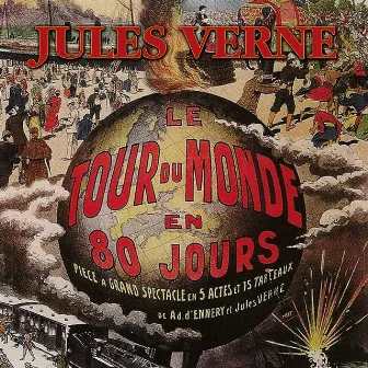 Jules Verne : Le tour du monde en 80 jours by Jean Debucourt