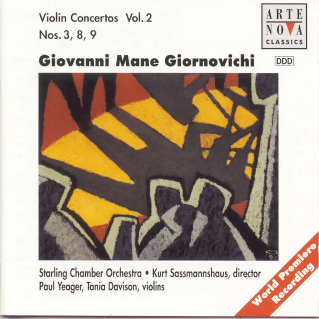 Violin Concerto No. 8 B flat major: Allegro