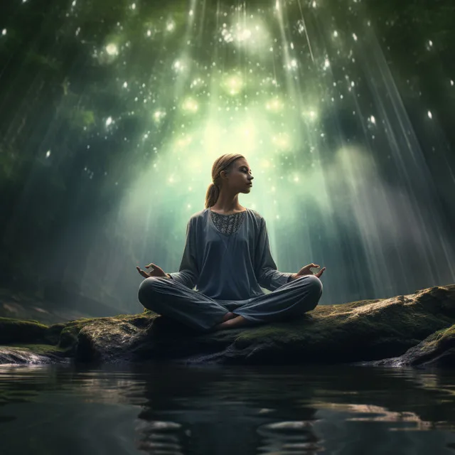 Meditation Flow: Water's Calm Mindful Essence