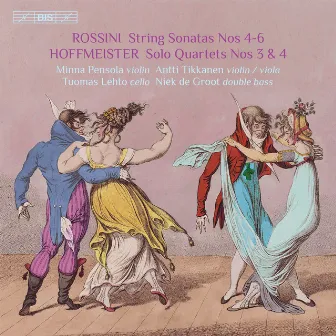 Rossini: Sonatas for Strings Nos. 4-6 – Hoffmeister: Double Bass Quartets Nos. 3 & 4 by Niek De Groot