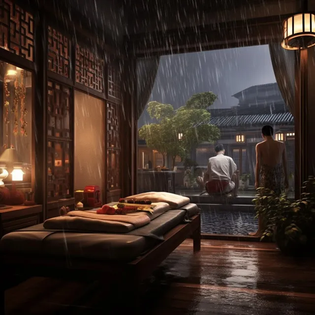 Rainfall Spa Serenity: Rain Massage Delights