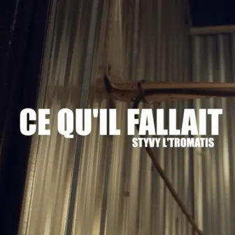 Ce qu'il fallait by Styvy L'Tromatis