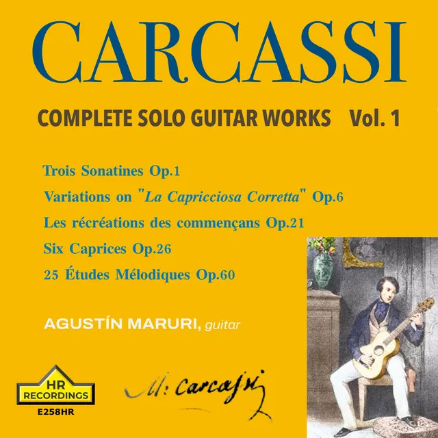 Carcassi: Complete Solo Guitar Works, Vol. 1