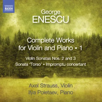 Enescu: Complete Works for Violin and Piano, Vol. 1 by Axel Strauss