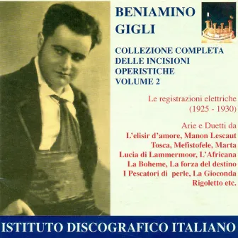 Opera Arias (Tenor): Gigli, Beniamino - Donizetti, G. / Puccini, G. / Drigo, R. / Verdi, G. (Complete Collection of Opera Highlights, Vol. 2) by Bruno Reibold