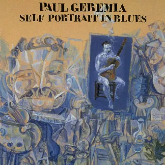 Self Portrait In Blues by Paul Geremia