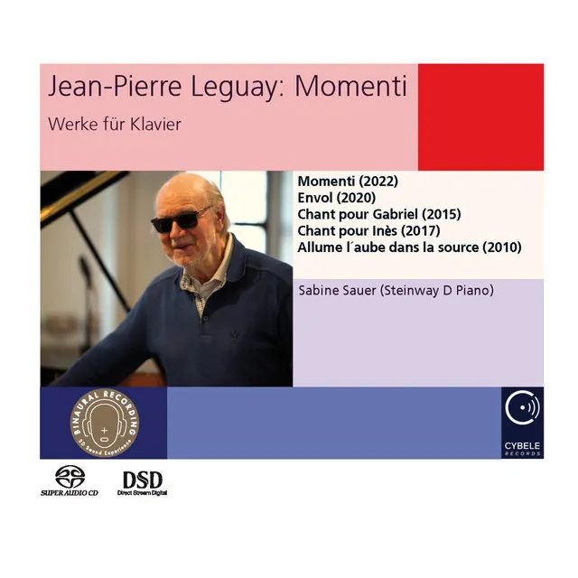 Jean-Pierre Leguay: Momenti - Werke für Klavier