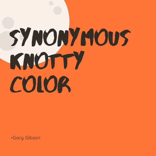 Synonymous Knotty Color