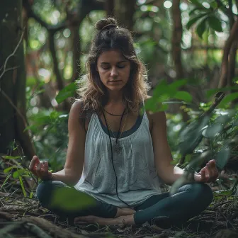 Música Para Yoga: Vibraciones Armoniosas De Flujo by Equilibrio de lluvia