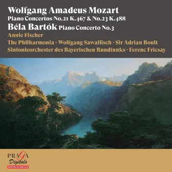 Wolfgang Amadeus Mozart: Piano Concertos Nos. 21 & 23 - Béla Bartók: Piano Concerto No. 3 by The Philharmonia