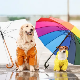 Pets in Harmony: A Rainy Umbrella and a Thunderous Serenade by The Sound Of Thunder