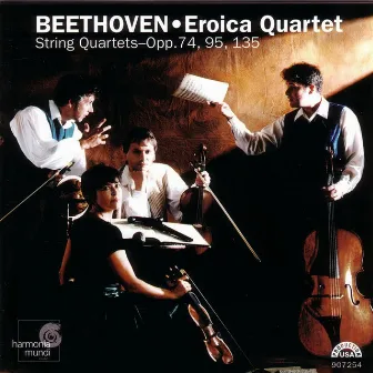 Beethoven: String Quartets, Op. 74, 95, 135 by Eroica Quartet