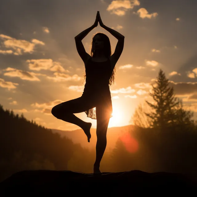 Flujo De Yoga Del Río: Melodías Tranquilas Del Arroyo