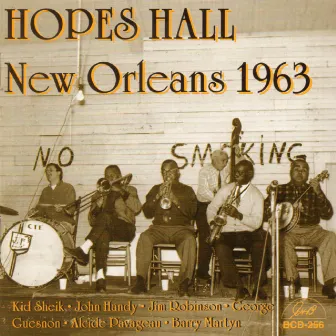 Hopes Hall, New Orleans, 1963 by George 'Kid Sheik' Cola