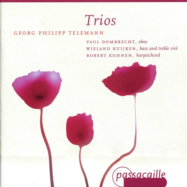 Trio in E-Flat Major - for Oboe, Harpsichord obbligato and Basso Continuo