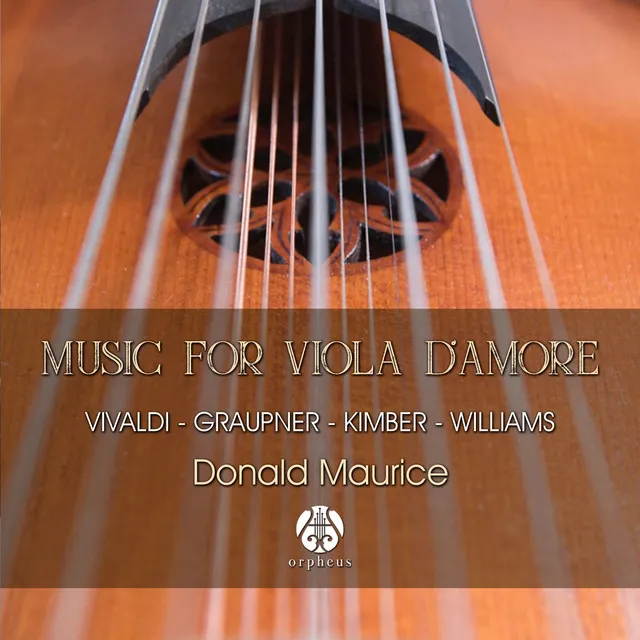 Concerto for Viola D'amore in D Major Gwv 314: III. Vivace