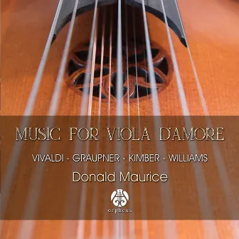 Music for viola D'amore by Donald Maurice