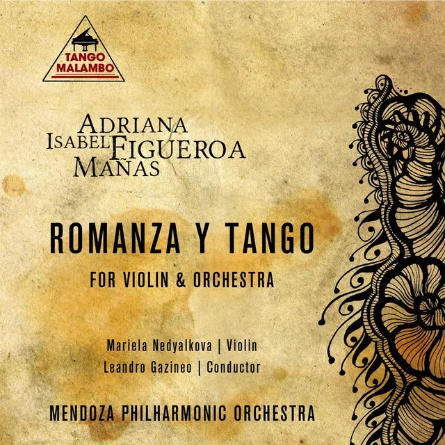 Romanza y Tango for Violin and Orchestra