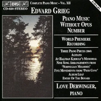 Grieg: Piano Music Without Opus Number by Love Derwinger