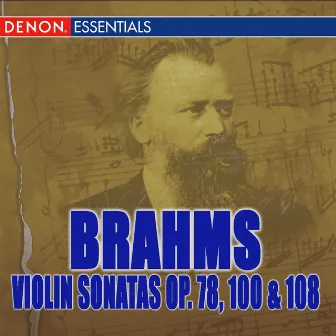 Brahms: Violin Sonatas Nos. 1, 2, 3 by Conrad von der Goltz