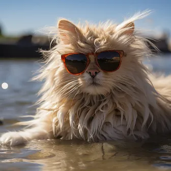 Patitas En La Sinfonía Del Río: Orquesta De Aguas Suaves by Música para gatos Deluxe