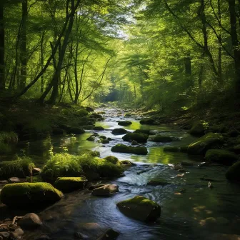 Calma Del Agua: Melodía Relajante Del Río by onda pineal