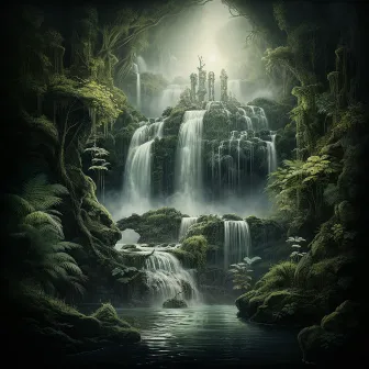 Nature's Waterfall Echoes: Soundscapes for Meditation by Azure