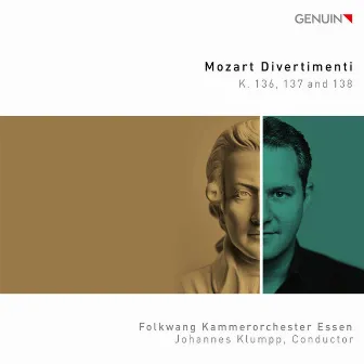 Mozart: Divertimenti, K. 136-138 by Folkwang Kammerorchester Essen