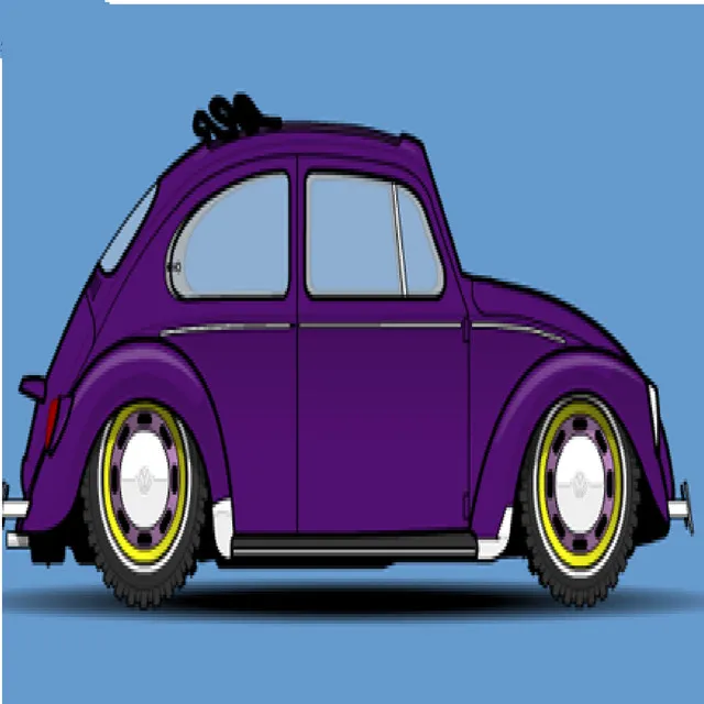 Fusca Roxo