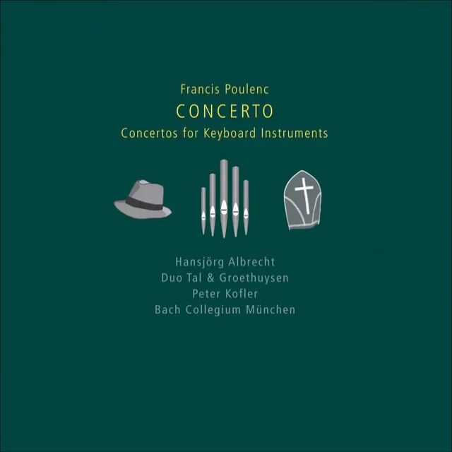 Concerto for 2 Pianos in D Minor, FP 61 [arr. H. Albrecht [arr. H. Albrecht for 2 pianos, organ and percussion]: I. Allegro ma non troppo