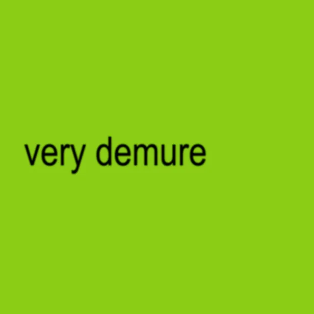 very demure - Techno Version