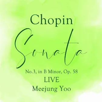 Chopin-Sonata No.3, in B Minor, Op. 58(LIVE) by Meejung Yoo