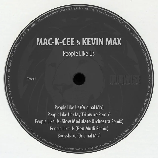 People Like Us - Ben Mudi Remix