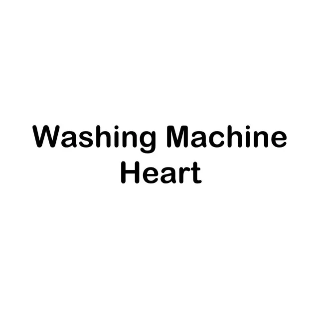 Washing Machine Heart - Sped Up