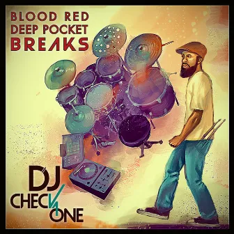 Blood Red Deep Pocket Breaks by Dj Check One