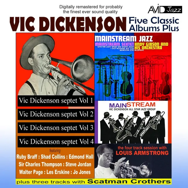 Five Classic Albums Plus (Vic Dickenson Septet #1 / #2 / #3 / #4 / Mainstream Jazz) [Remastered]