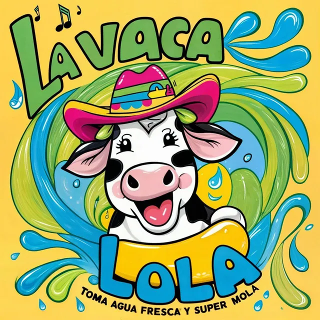 La Vaca Lola Toma Agua Fresca y Super Mola