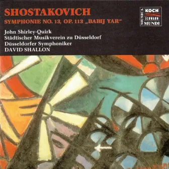 Shostakovich: Symphony No. 13 