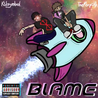 Blame by kid symbol