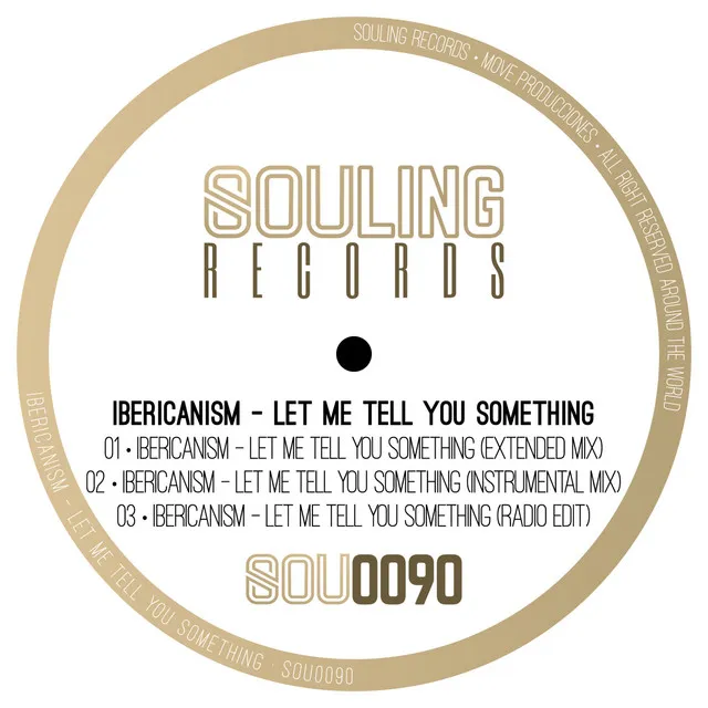 Let Me Tell You Something - Instrumental Mix