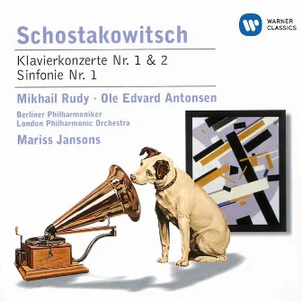 Shostakovich: Klavierkonzerte Nr. 1 & 2, Sinfonie Nr. 1 by Mikhail Rudy