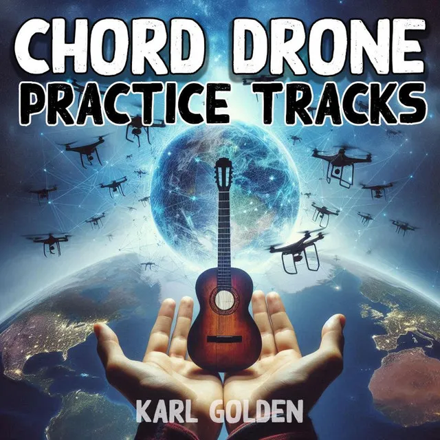 Major 7 Augmented Chord Drone for practice (key of B)