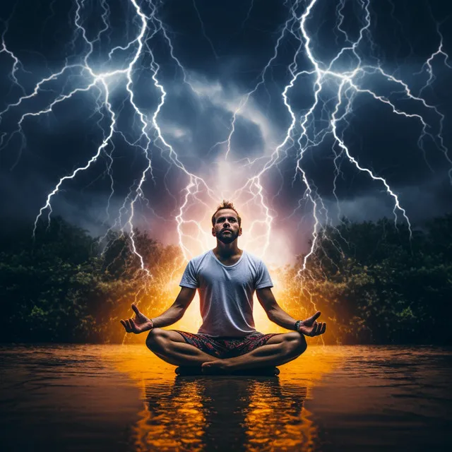 Meditation Thunder: Calm Vibes Resonance