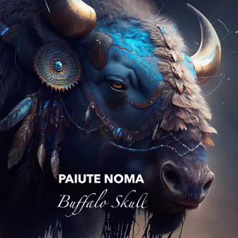 Buffalo Skull by Paiute Noma