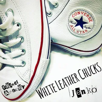 White Leather Chucks by Jenko