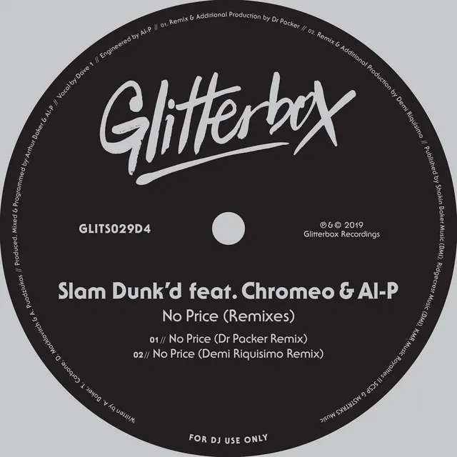 No Price (feat. Chromeo & Al-P) [Remixes]