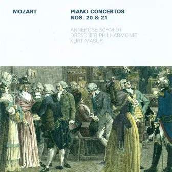 Wolfgang Amadeus Mozart: PIano Concertos Nos. 20 and 21 (Schmidt, Dresden Philharmonic, Masur) by Annerose Schmidt